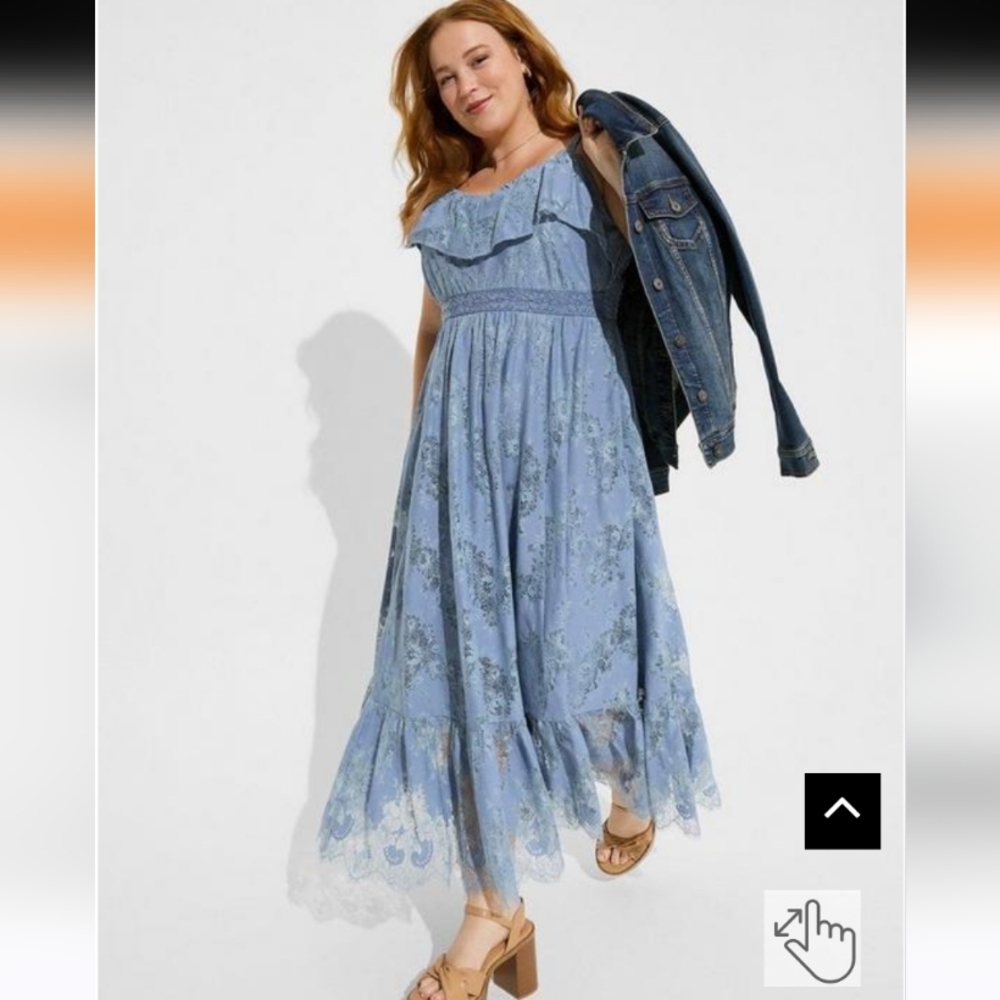 Torrid maxi dress